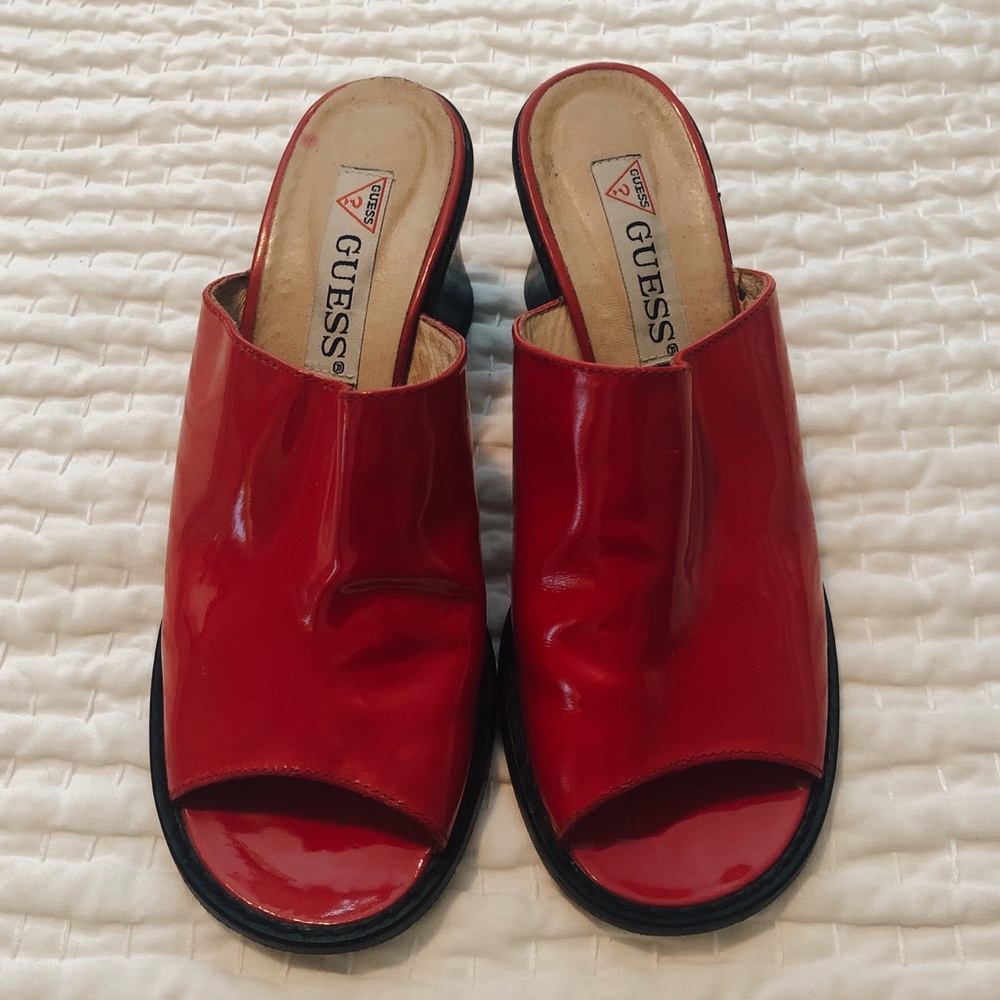 Vintage Guess Mules